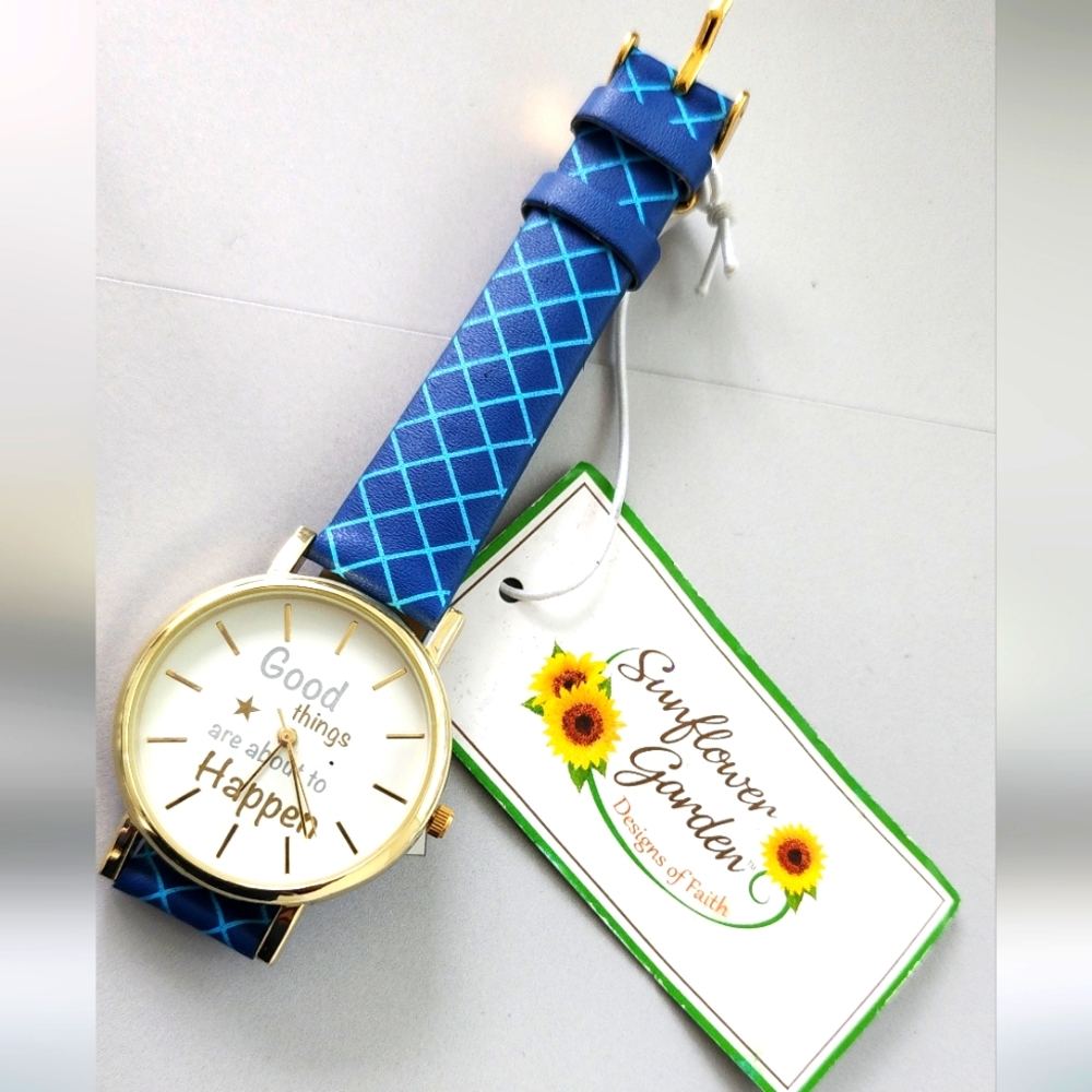 Sunflower Garden Designs of Faith watch